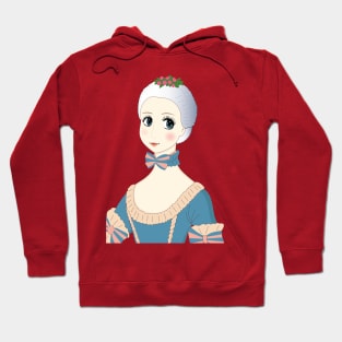 Young Marie Antoinette - Vintage Manga Style Hoodie